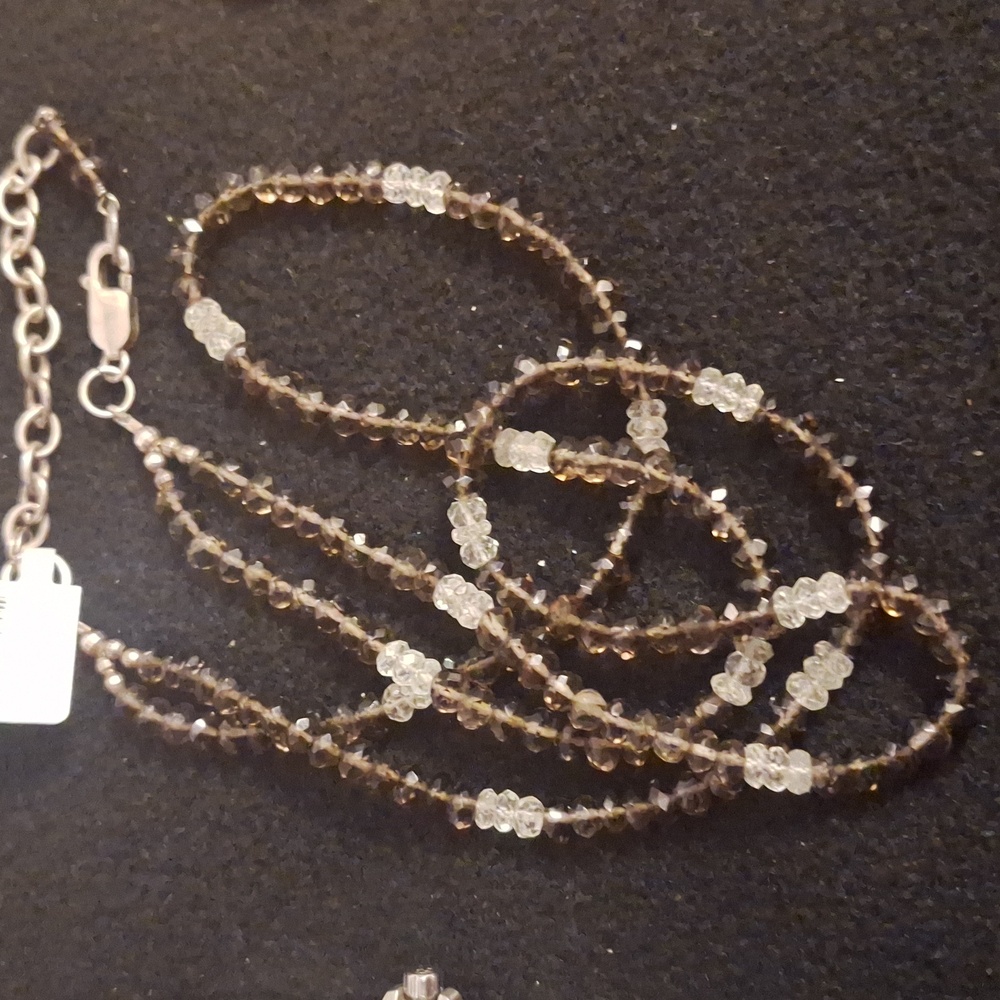 Smokey topaz Necklace